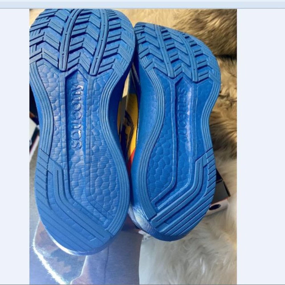 Saucony Men Hiking Shoes Endorphin Speed Outdoor Jogging Sneaker 11.5 Blue New - Picture 8 of 9